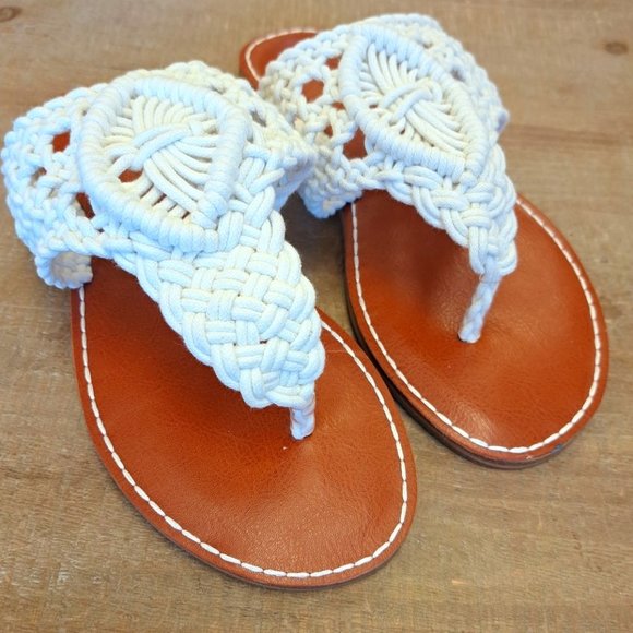 MIA Shoes - Mia Crochet Sandals